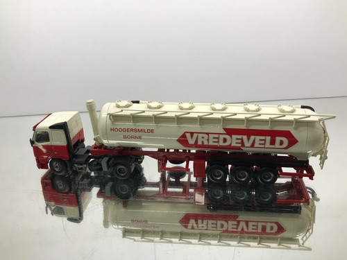 TEKNO HOLLAND 8211 VOLVO FH12 VREDEVELD TRUCK+BULK TANK TRAILER -1:50- GOOD - Imagen 3 de 9
