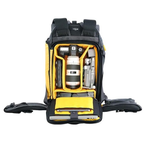 Vanguard VEO ACTIVE 46 Backpack Grey Camera Tablets 14'' Laptop Tripod Bag Case - Picture 2 of 3