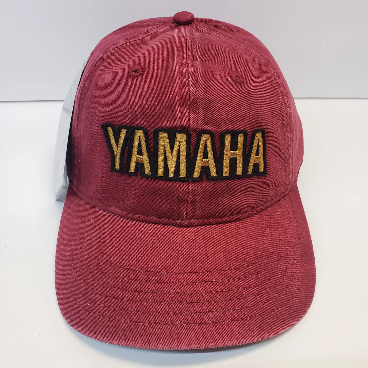 New Yamaha Hat-Heritage Curved Bill-Red Cloth