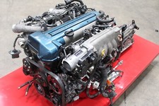 Jdm Toyota 2jz-gte 3.0l Twin Turbo Engine Harness Ecu Automatic Trans