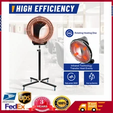 Salon Infared Lamp Hair Hood Dryer Processor Temp Perm Color Heater 6 Modes