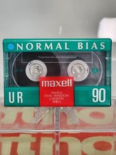 Maxell UR-90 Normal-Bias Cassette Tape New