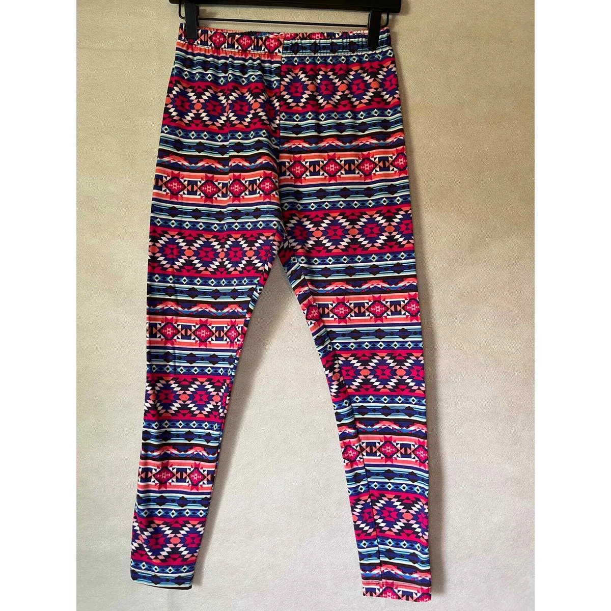 Ladies Large Soft Stretch Colorful Leggings