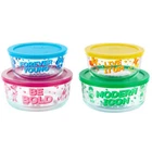 Disney Pyrex Minnie Mouse 8 Piece Glass Food Storage with Lids Set New