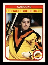 Richard Brodeur 1982-83 O-Pee-Chee #339 Vancouver Canucks Ex-Mt