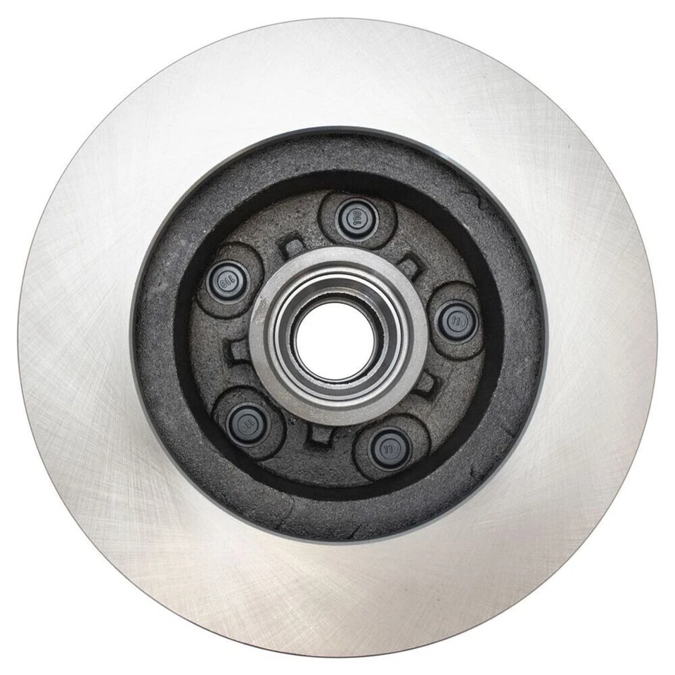 Juego de rotor de disco delantero y pastillas de freno TRQ nuevo para Buick Chevy Olds 1979-1990 Foto 4 de 4