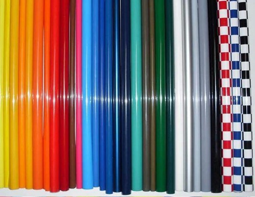 Bügelfolie glänzend - (Farbe frei Wählbar) 2Meter  %Sonderpreis 12,90€ proMeter% - Bild 1 von 3