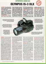 Olympus/Pentax - IS-3 DLX/PZ-1p - Original Camera Magazine Report - 1999