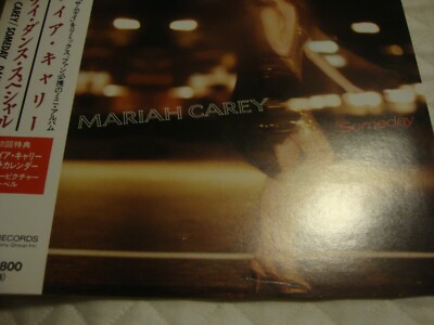 Mariah Carey Someday Japan cd with 1991 Calendar | eBay
