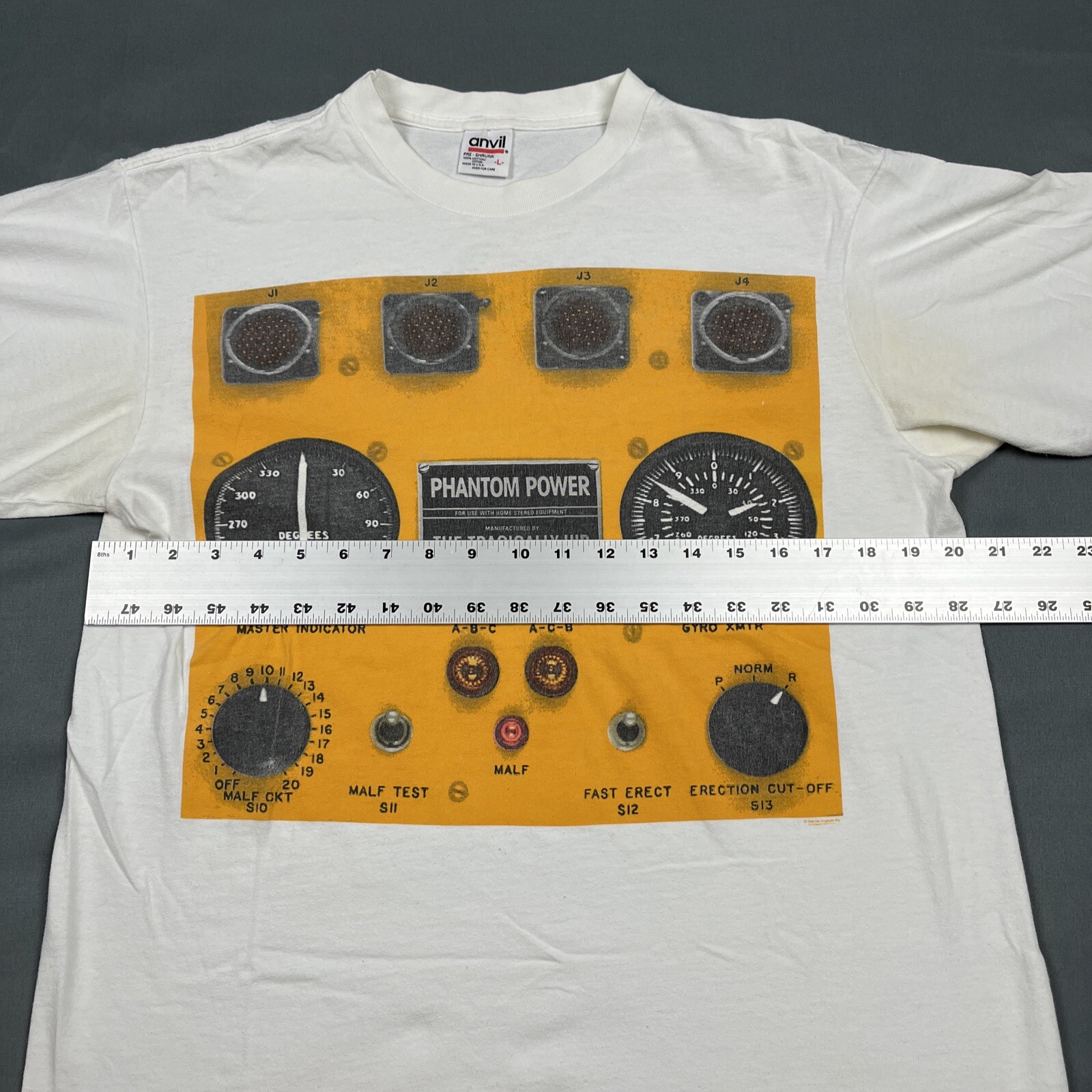 Vintage 1998 The Tragically Hip Phantom Power Band T … Gem