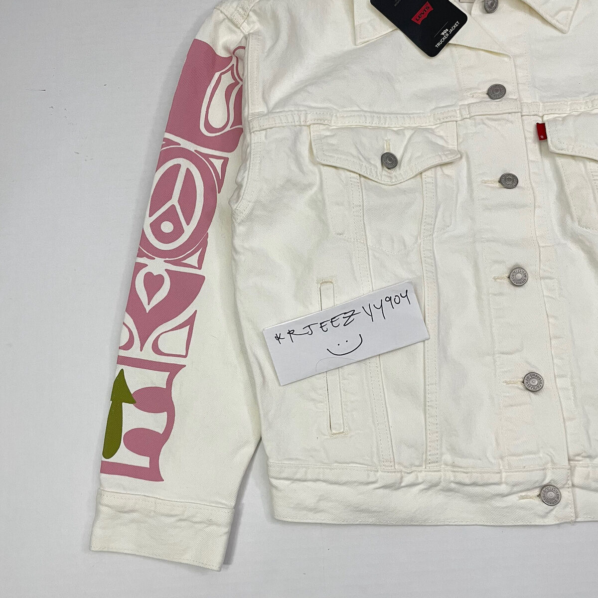 $128 Womens Size S Levis Premium 90s Crazy Legs Love Trip $128 Womens Size S Levis Premium 90s Crazy Legs Love Trip
