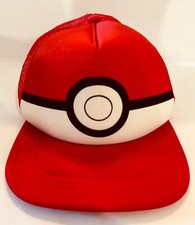 Pokemon Poke Ball Youth Adjustable Snapback Trucker Hat