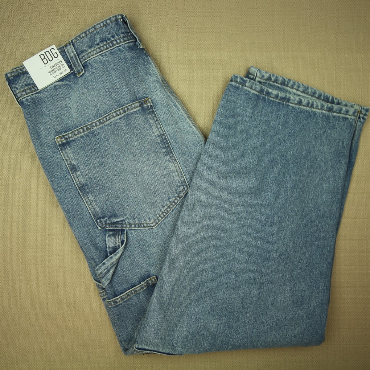 BDG Carpenter Slouchy Wide Leg Jeans Men's Size 34 Medium