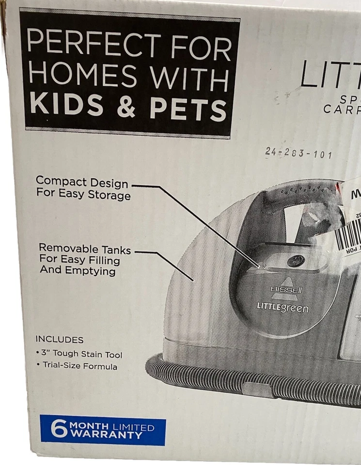 Bissell Multi-Purpose Little Green Portable Carpet and Upholstery Cleaner- NEW - Image 2 of 4