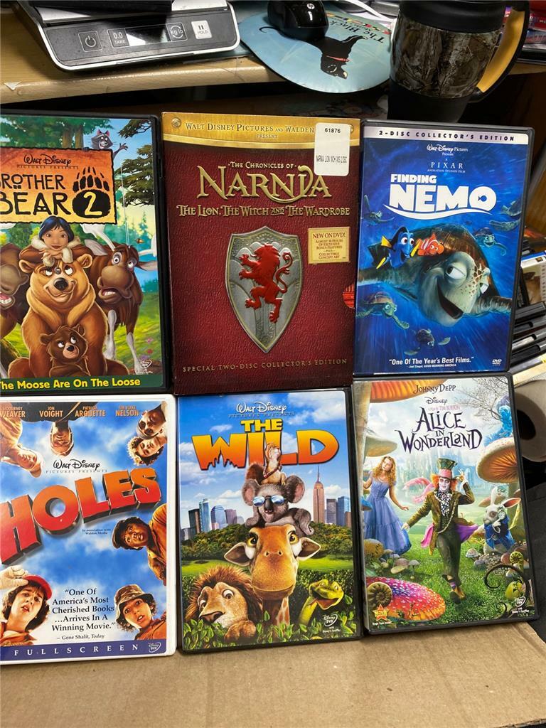Disney 7 DVD Lot - Holes, The Wild, Brother Bear 2, Finding Nemo