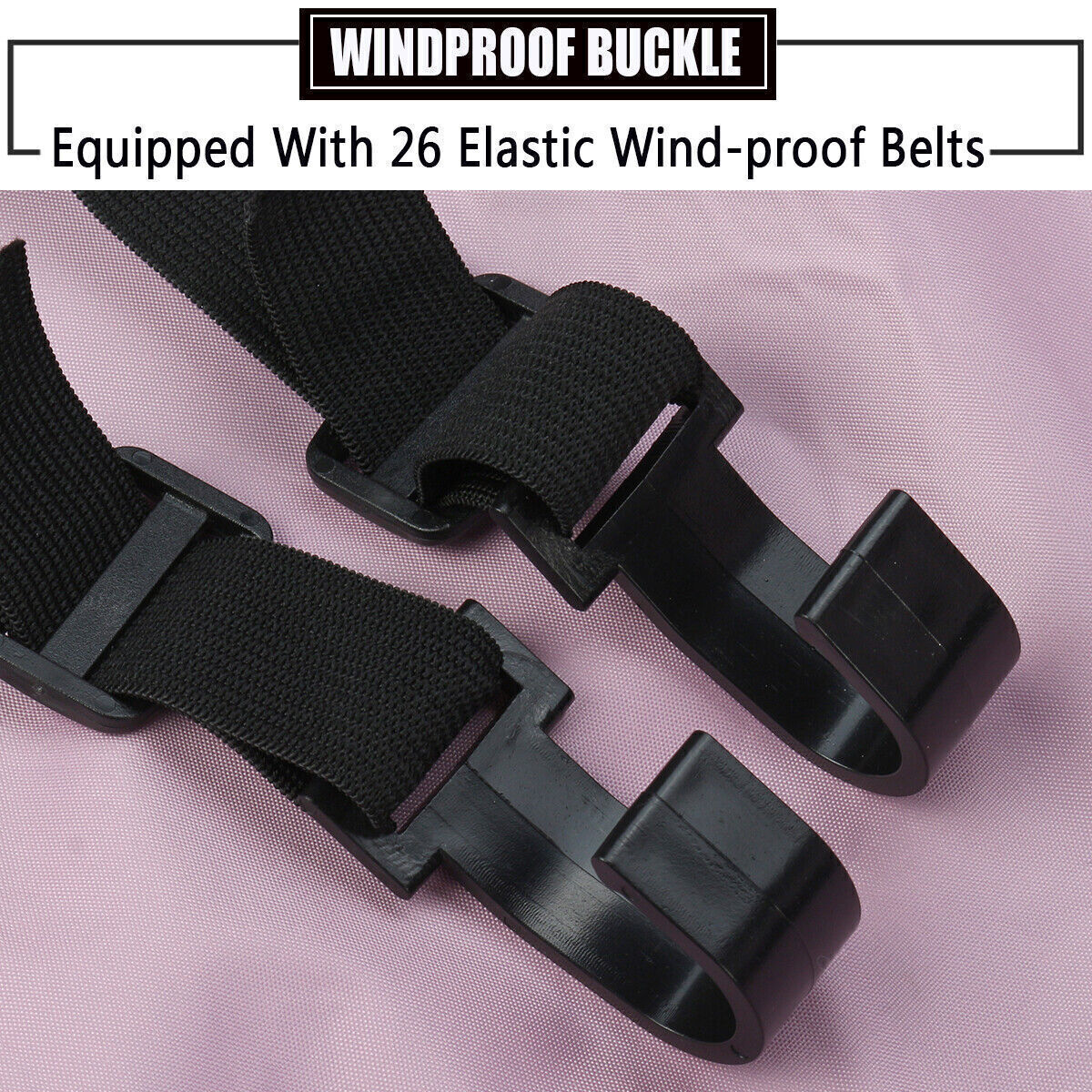 210D Waterproof RV Roof Cover For Motorhome Caravan Car Camper 6.5m/7