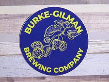 Autocollant de collection bière ~ Burke-Gilman Brewing Co ~ Seattle, WASHINGTON