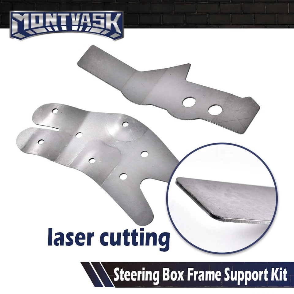 Kit de soporte de marco de caja de dirección apto para camioneta Chevy GMC C/K 1973-1987 Foto 3 de 4