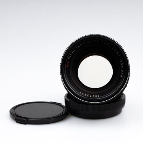 *SERVICED* Carl Zeiss MC Biometar 2.8 120mm Jena Pentacon Six TL Objektivkappen SAUBER - Bild 5 von 16