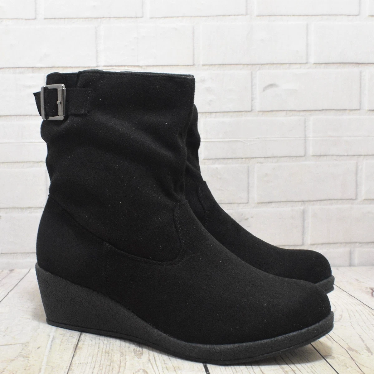 City walk hotsell wedge boots