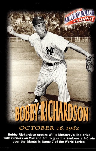 1997-98 Fleer Million Dollar Moments #27 Bobby Richardson Card