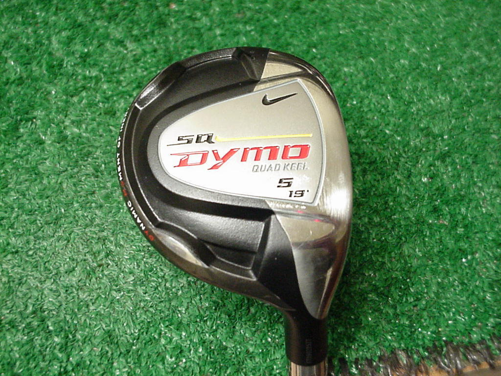 Nike SQ Dymo Quad Keel 19° 5 Wood Regular Graphite Shaft Nike Grip & SQ Dymo H/C Nike SQ Dymo Quad Keel 19° 5 Wood Regular Graphite Shaft Nike Grip & SQ Dymo H/C