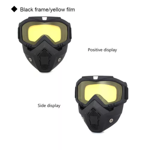 Skull Tactical Mask Paintball Airsoft Full Face Protective Vented Helmet Goggles - Picture 20 of 31