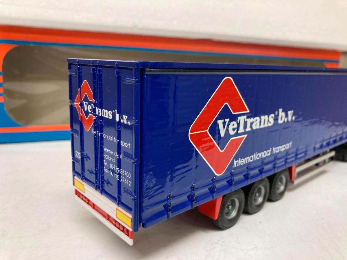 Camion Tekno 1:50 – Scania 124L Avec Remorque Citerne/tank – Promo – Occasion