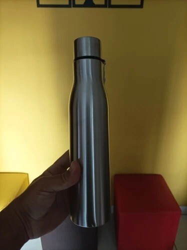 Bottiglia d'acqua in acciaio inox bottiglie sportive portatili grande capacità per esterni - Foto 6 di 25