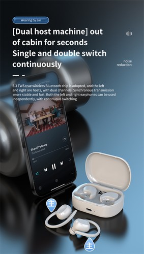 True Wireless Bluetooth Headset Stereo Music Earphone Business Sports Headphones - Picture 6 of 10