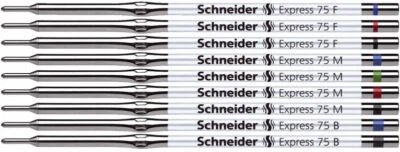 5 x Schneider Kugelschreibermine Mine A2 Express 75 für K1 Modellauswahl