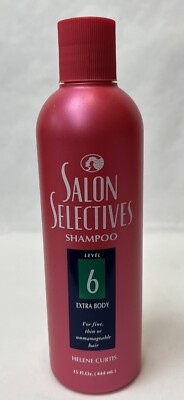 DISCONTINUED Salon Selective Level 6 Extra Body Shampoo 15oz Fine Hair FREESHIP