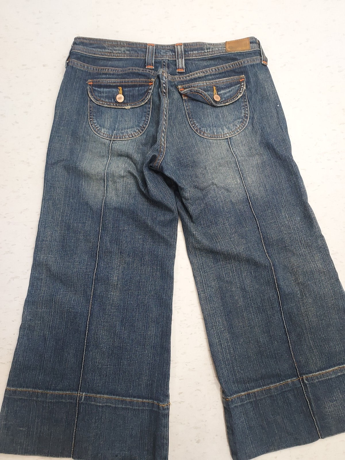 Hippie Brand Women's Size 9/29 Low Rise Flare Denim Jeans eBay