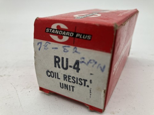 58-89 Chrysler Dodge Plymouth Ford Mercury Ignition Coil Resistor STANDARD RU4 - Picture 4 of 4