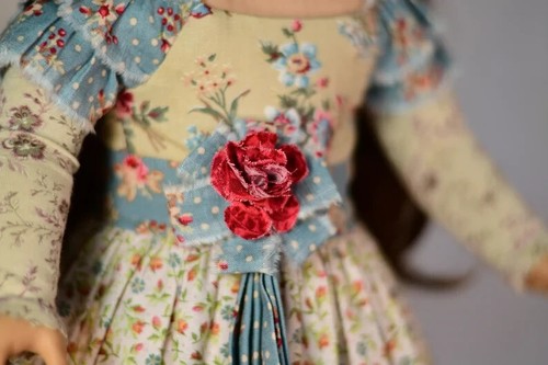 Printed Pattern 18" Doll Clothes American Girl Trendy Modern Dress Pants Summer - Picture 8 of 10