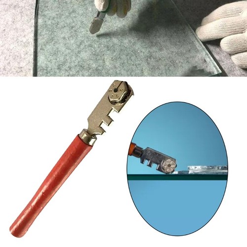 Tile Cutter Hand Tool Carbide Cutter Wheel Six-wheel Glass Cutter Flat Cutting