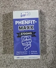 PHENFIT MAXX 2700 mg Livly Luxe 120 Capsules Dietary Supplement New In Box