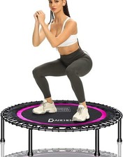 450 lbs Mini Trampoline for Adults, Indoor Small Rebounder Exercise Trampoline