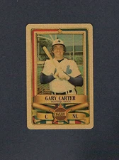 1982 Permagraphics All-Stars Gold GARY CARTER credit card EXPOS Perma Graphics
