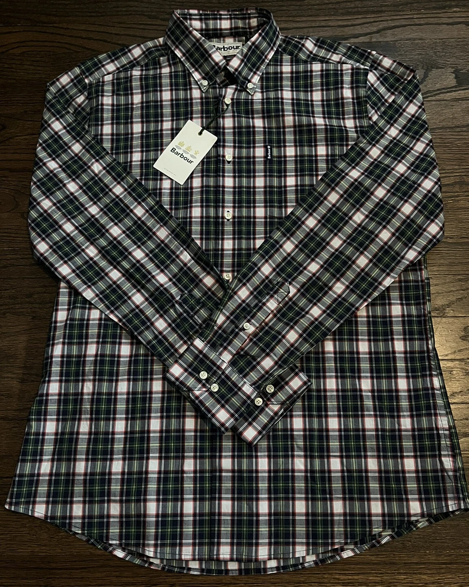 Barbour highland check shirt sale