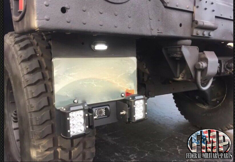 24V LED License Plate Light – Plug & Play Prewired For Military HUMVEE M998 - View #3