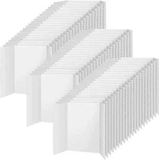 Ctosree 100 Pcs Trifold Poster Board 14 x 22 Inch Fold Large, white