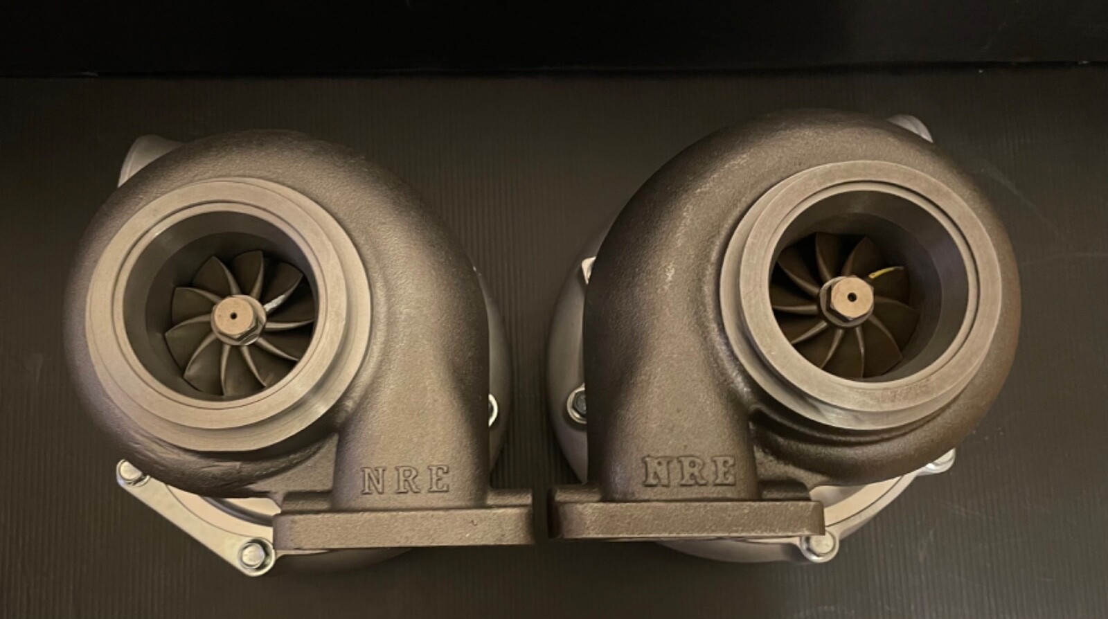 Nelson Racing Engine Mirror Image Ball Bearing Turbos 1100HP rated each