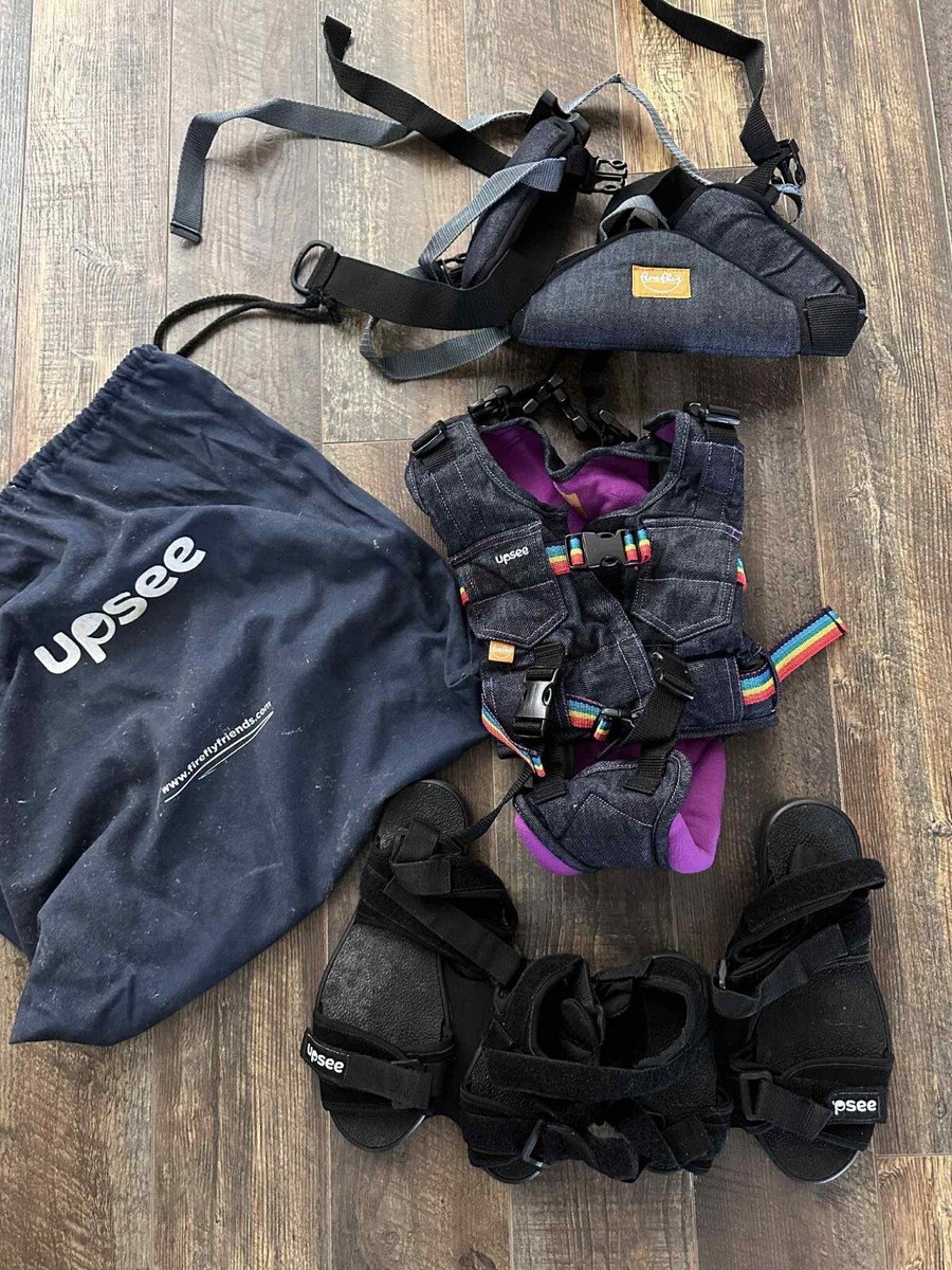 FIREFLY UPSEE UPRIGHT MOBILITY HARNESS VEST SIZE XS PURPLE
