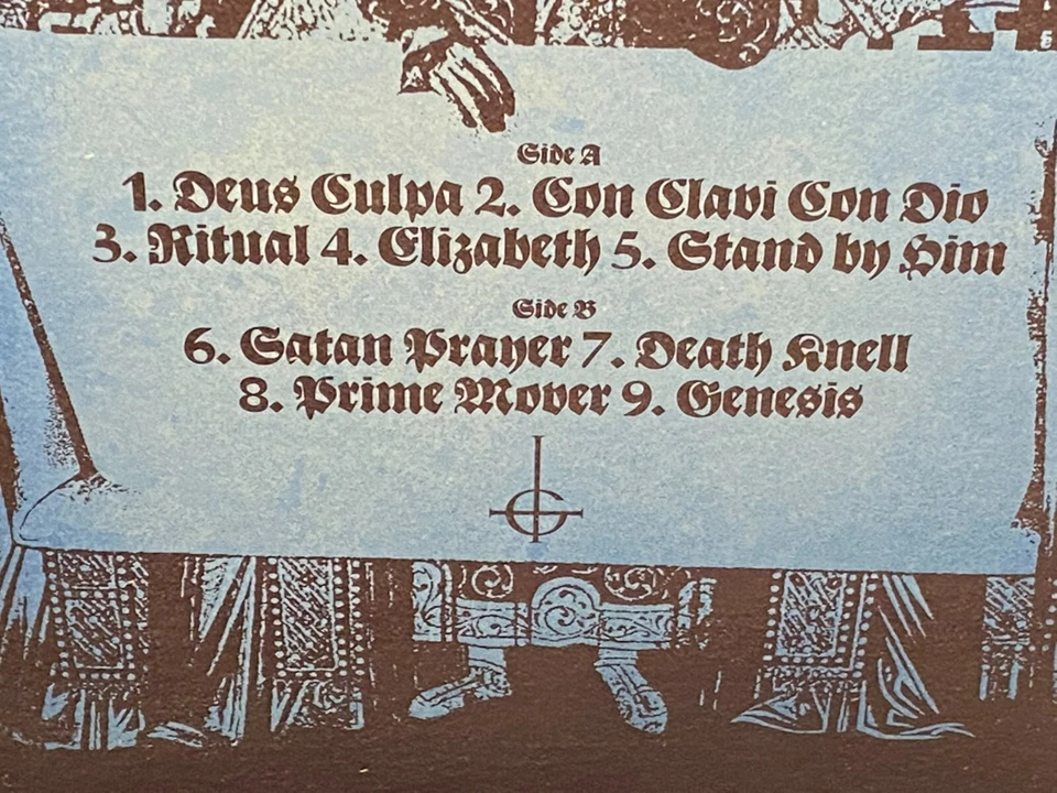 GHOST - Opus Eponymous, Limited Import CHERRY RED VINYL LP Foil Gatefold New!  - image 4 of 4