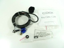 Codi Key Cable Lock for Laptops Desktops 6.5 Feet Galvanized Steel w/ 2 Keys