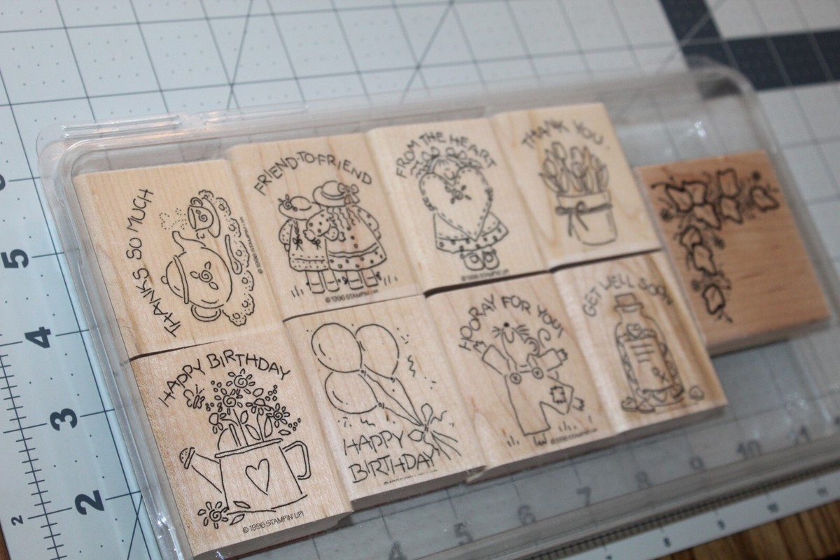 LARGE SET (9) {Stampin display picture 1