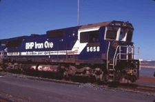 BHP 5658 CM40-8 PORT HEDLAND WA (BHP IRON ORE) ORIGINAL SLIDE 08-14-99 T16-10