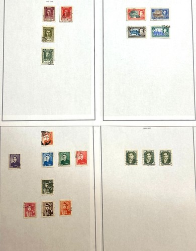 Nahost Sammlung 1885-1950er Jahre auf Albumseiten siehe Foto - Bild 7 von 10