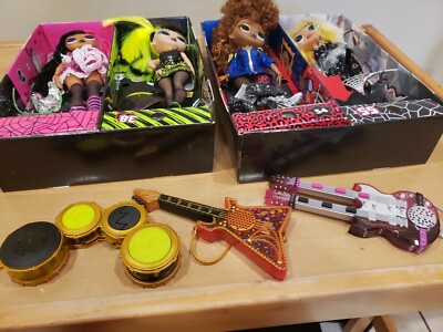 LOL Super Surprise! OMG Rock band 4 Big Dolls with